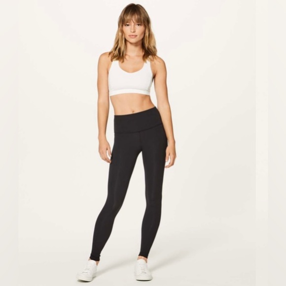 lululemon athletica Pants - Lululemon Wunder Under Hi-Rise Black Tight Full-On Luxtreme Size 6
